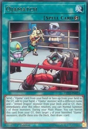 Ojamatch (LED2-EN023) - Legendary Duelists: Ancient Millennium 1st Edition Legendary Duelists: Ancient Millennium Yugioh Single Squirtle Squad Card Shop.