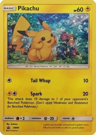 Pikachu (General Mills Promo) SM86 - Holofoil Miscellaneous Cards & Products - Promo Miscellaneous Cards & Products Pokemon Single Squirtle Squad Card Shop.
