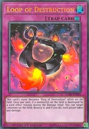 Loop of Destruction (Ultra Rare) (LC06-EN005) - Legendary Collection Kaiba Limited Legendary Collection Kaiba Yugioh Single Squirtle Squad Card Shop.