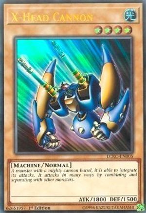 X-Head Cannon (LCKC-EN005) - Legendary Collection Kaiba Unlimited Legendary Collection Kaiba Yugioh Single Squirtle Squad Card Shop.