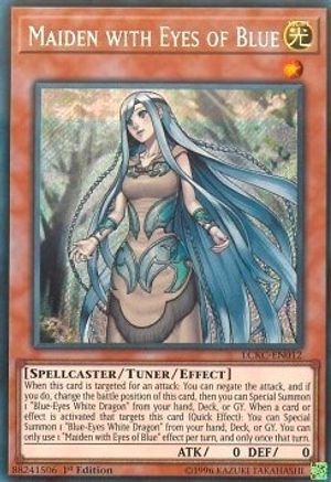 Maiden with Eyes of Blue (LCKC-EN012) - Legendary Collection Kaiba 1st Edition Legendary Collection Kaiba Yugioh Single Squirtle Squad Card Shop.