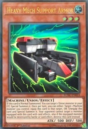 Heavy Mech Support Armor (LCKC-EN023) - Legendary Collection Kaiba 1st Edition Legendary Collection Kaiba Yugioh Single Squirtle Squad Card Shop.