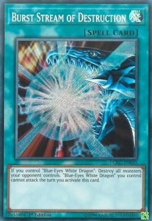 Burst Stream of Destruction (LCKC-EN025) - Legendary Collection Kaiba Unlimited Legendary Collection Kaiba Yugioh Single Squirtle Squad Card Shop.