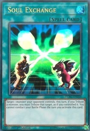 Soul Exchange (LCKC-EN038) - Legendary Collection Kaiba Unlimited Legendary Collection Kaiba Yugioh Single Squirtle Squad Card Shop.