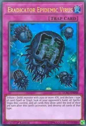 Eradicator Epidemic Virus (LCKC-EN048) - Legendary Collection Kaiba 1st Edition Legendary Collection Kaiba Yugioh Single Squirtle Squad Card Shop.