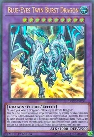 Blue-Eyes Twin Burst Dragon (LCKC-EN058) - Legendary Collection Kaiba Unlimited Legendary Collection Kaiba Yugioh Single Squirtle Squad Card Shop.