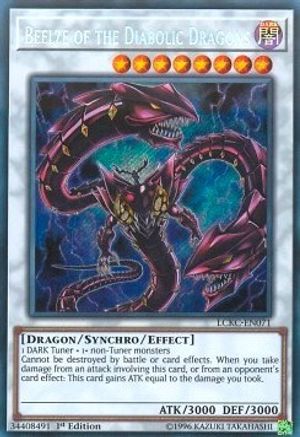 Beelze of the Diabolic Dragons (LCKC-EN071) - Legendary Collection Kaiba 1st Edition Legendary Collection Kaiba Yugioh Single Squirtle Squad Card Shop.