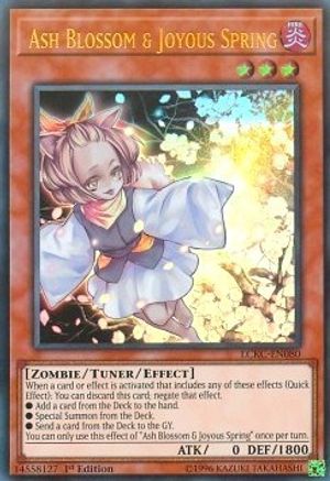 Ash Blossom & Joyous Spring (LCKC-EN080) - Legendary Collection Kaiba Unlimited Legendary Collection Kaiba Yugioh Single Squirtle Squad Card Shop.