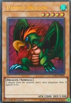 Parrot Dragon (LCKC-EN096) - Legendary Collection Kaiba 1st Edition Legendary Collection Kaiba Yugioh Single Squirtle Squad Card Shop.