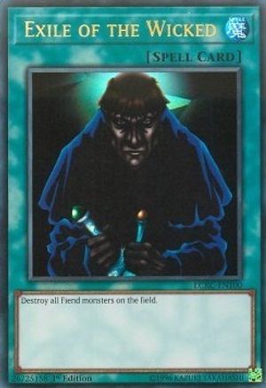 Exile of the Wicked (LCKC-EN100) - Legendary Collection Kaiba Unlimited Legendary Collection Kaiba Yugioh Single Squirtle Squad Card Shop.