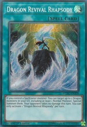 Dragon Revival Rhapsody (LCKC-EN109) - Legendary Collection Kaiba 1st Edition Legendary Collection Kaiba Yugioh Single Squirtle Squad Card Shop.