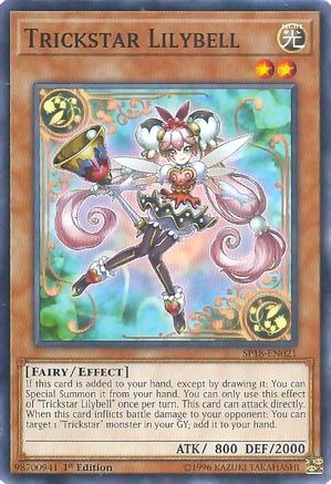 Trickstar Lilybell (SP18-EN021) - Star Pack VRAINS 1st Edition Star Pack VRAINS Yugioh Single Squirtle Squad Card Shop.