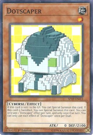 Dotscaper (SP18-EN011) - Star Pack VRAINS 1st Edition Star Pack VRAINS Yugioh Single Squirtle Squad Card Shop.