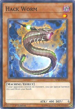 Hack Worm (SP18-EN015) - Star Pack VRAINS 1st Edition Star Pack VRAINS Yugioh Single Squirtle Squad Card Shop.