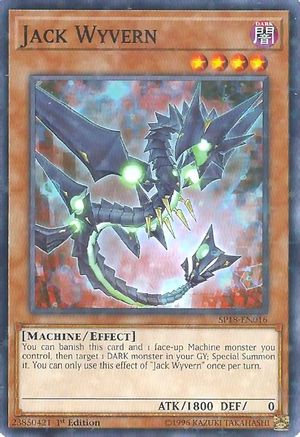 Jack Wyvern (Starfoil) (SP18-EN016) - Star Pack VRAINS 1st Edition Star Pack VRAINS Yugioh Single Squirtle Squad Card Shop.