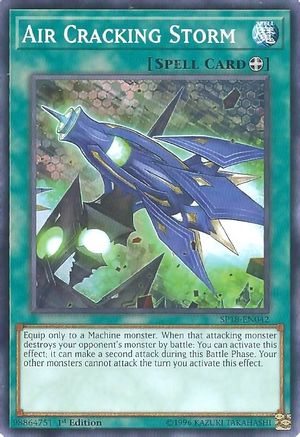 Air Cracking Storm (SP18-EN042) - Star Pack VRAINS 1st Edition Star Pack VRAINS Yugioh Single Squirtle Squad Card Shop.