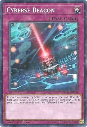 Cyberse Beacon (Starfoil) (SP18-EN044) - Star Pack VRAINS 1st Edition Star Pack VRAINS Yugioh Single Squirtle Squad Card Shop.