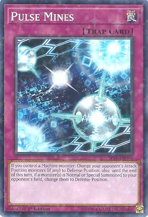 Pulse Mines (Starfoil) (SP18-EN046) - Star Pack VRAINS 1st Edition Star Pack VRAINS Yugioh Single Squirtle Squad Card Shop.
