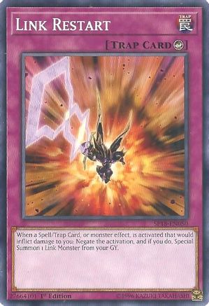 Link Restart (SP18-EN050) - Star Pack VRAINS 1st Edition Star Pack VRAINS Yugioh Single Squirtle Squad Card Shop.