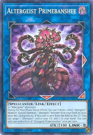 Altergeist Primebanshee (SP18-EN037) - Star Pack VRAINS 1st Edition Star Pack VRAINS Yugioh Single Squirtle Squad Card Shop.