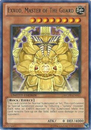Exxod, Master of The Guard (WCPP-EN015) - World Championship 2010 Card Pack Limited World Championship 2010 Card Pack Yugioh Single Squirtle Squad Card Shop.