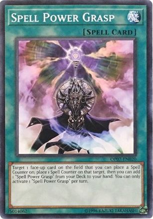 Spell Power Grasp (OP07-EN020) - OTS Tournament Pack 7 Unlimited OTS Tournament Pack 7 Yugioh Single Squirtle Squad Card Shop.
