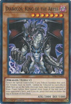 Diabolos, King of the Abyss (SR06-EN004) - Structure Deck: Lair of Darkness 1st Edition Structure Deck: Lair of Darkness Yugioh Single Squirtle Squad Card Shop.