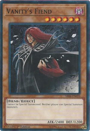 Vanity's Fiend (SR06-EN010) - Structure Deck: Lair of Darkness 1st Edition Structure Deck: Lair of Darkness Yugioh Single Squirtle Squad Card Shop.