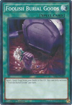 Foolish Burial Goods (SR06-EN026) - Structure Deck: Lair of Darkness 1st Edition Structure Deck: Lair of Darkness Yugioh Single Squirtle Squad Card Shop.