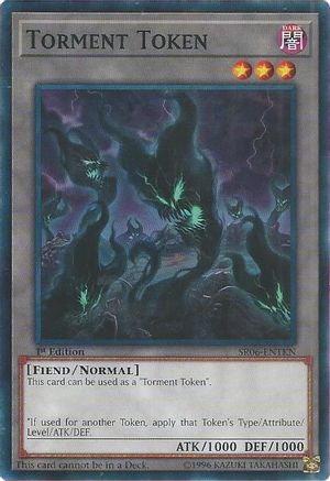 Torment Token (SR06-ENTKN) - Structure Deck: Lair of Darkness 1st Edition Structure Deck: Lair of Darkness Yugioh Single Squirtle Squad Card Shop.
