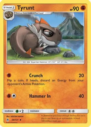 Tyrunt 068 SM Forbidden Light - Uncommon