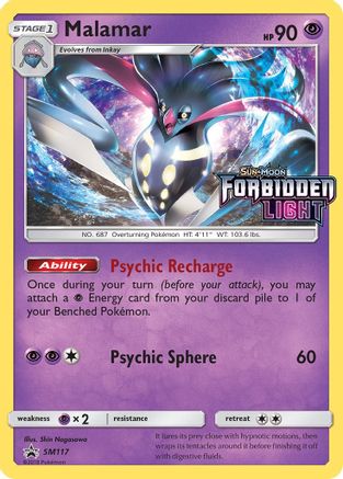 Malamar - SM117 (Prerelease) - Holofoil SM Promos - Promo SM Promos Pokemon Single Squirtle Squad Card Shop.