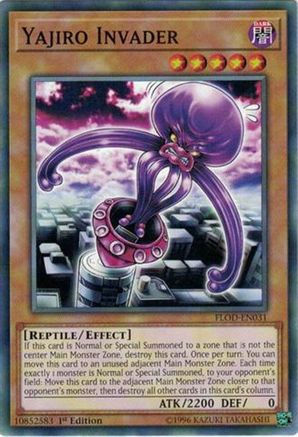 Yajiro Invader (FLOD-EN031) - Flames of Destruction Unlimited Flames of Destruction Yugioh Single Squirtle Squad Card Shop.