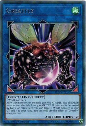 Greatfly (FLOD-EN052) - Flames of Destruction 1st Edition Flames of Destruction Yugioh Single Squirtle Squad Card Shop.