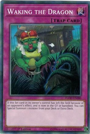 Waking the Dragon (FLOD-EN080) - Flames of Destruction Unlimited Flames of Destruction Yugioh Single Squirtle Squad Card Shop.