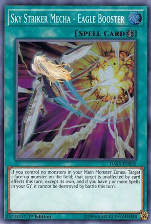 Sky Striker Mecha - Eagle Booster (DASA-EN035) - Dark Saviors Unlimited Dark Saviors Yugioh Single Squirtle Squad Card Shop.
