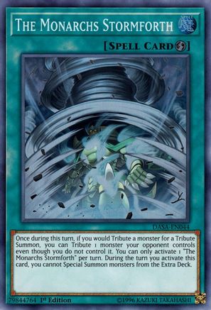 The Monarchs Stormforth (DASA-EN044) - Dark Saviors Unlimited Dark Saviors Yugioh Single Squirtle Squad Card Shop.