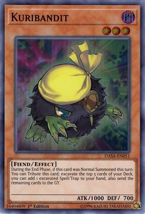 Kuribandit (DASA-EN051) - Dark Saviors 1st Edition Dark Saviors Yugioh Single Squirtle Squad Card Shop.