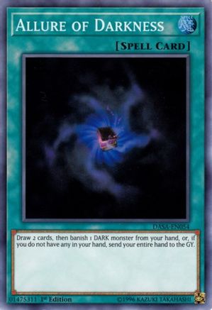 Allure of Darkness (DASA-EN054) - Dark Saviors Unlimited Dark Saviors Yugioh Single Squirtle Squad Card Shop.