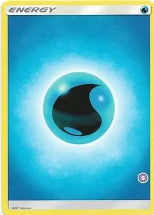 Water Energy (5) SM Trainer Kit Alolan Sandslash & Alolan Ninetales - Common