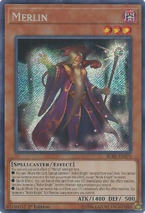 Merlin (BLRR-EN073) - Battles of Legend: Relentless Revenge 1st Edition Battles of Legend: Relentless Revenge Yugioh Single Squirtle Squad Card Shop.
