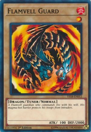 Flamvell Guard (YS18-EN012) - Starter Deck: Codebreaker 1st Edition Starter Deck: Codebreaker Yugioh Single Squirtle Squad Card Shop.