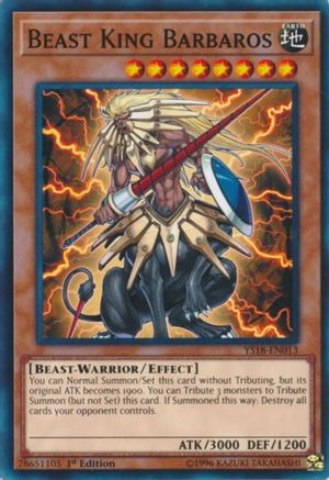 Beast King Barbaros (YS18-EN013) - Starter Deck: Codebreaker 1st Edition Starter Deck: Codebreaker Yugioh Single Squirtle Squad Card Shop.