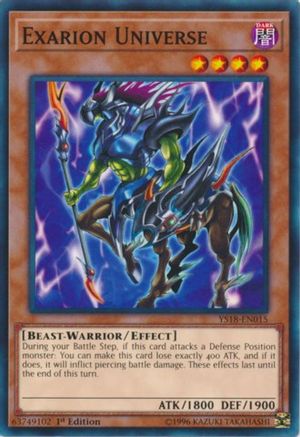Exarion Universe (YS18-EN015) - Starter Deck: Codebreaker 1st Edition Starter Deck: Codebreaker Yugioh Single Squirtle Squad Card Shop.