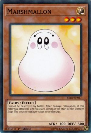 Marshmallon (YS18-EN017) - Starter Deck: Codebreaker 1st Edition Starter Deck: Codebreaker Yugioh Single Squirtle Squad Card Shop.