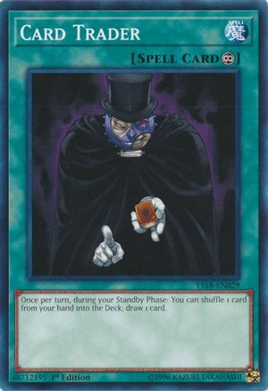Card Trader (YS18-EN029) - Starter Deck: Codebreaker 1st Edition Starter Deck: Codebreaker Yugioh Single Squirtle Squad Card Shop.