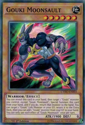 Gouki Moonsault (CYHO-EN003) - Cybernetic Horizon Unlimited Cybernetic Horizon Yugioh Single Squirtle Squad Card Shop.