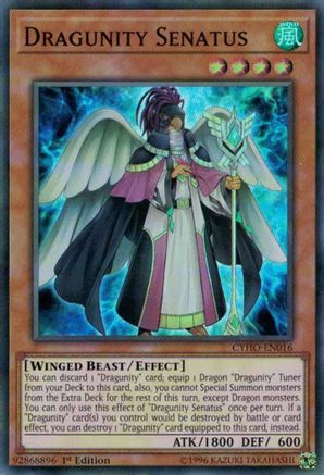 Dragunity Senatus (CYHO-EN016) - Cybernetic Horizon 1st Edition Cybernetic Horizon Yugioh Single Squirtle Squad Card Shop.