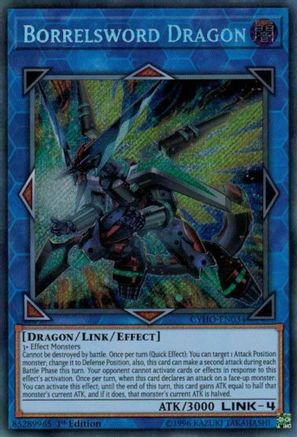 Borrelsword Dragon (CYHO-EN034) - Cybernetic Horizon Unlimited Cybernetic Horizon Yugioh Single Squirtle Squad Card Shop.