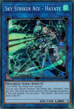 Sky Striker Ace - Hayate (CYHO-EN047) - Cybernetic Horizon 1st Edition Cybernetic Horizon Yugioh Single Squirtle Squad Card Shop.